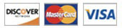 Discover, Mastercard, Visa Cards