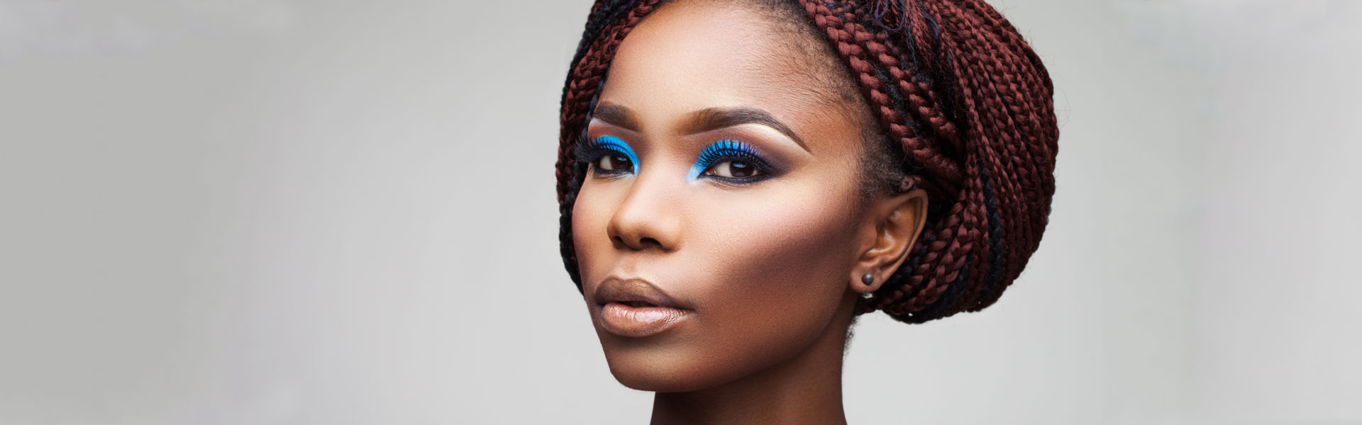 Beautiful Woman with Braids